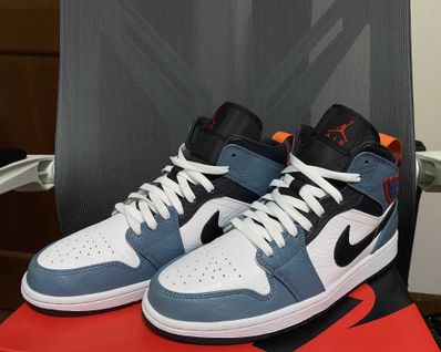 FACETASM × Nike Air Jordan 1 Mid "White/Navy"