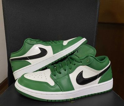 NIKE AIR JORDAN 1 LOW "PINE GREEN/WHITE"