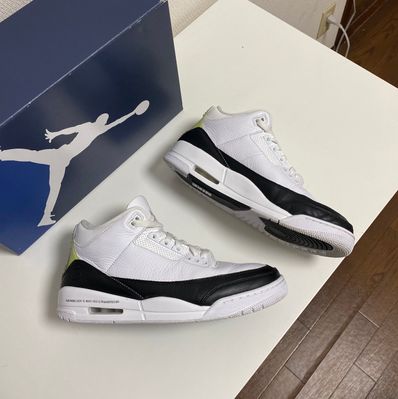Fragment × Nike Air Jordan 3 "White/Black"