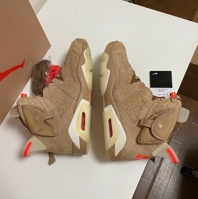 Travis Scott × Nike Air Jordan 6 "British Khaki"