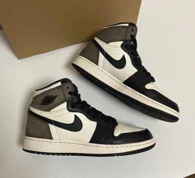 Nike GS Air Jordan 1 High OG "Sail/Dark Mocha/Black"