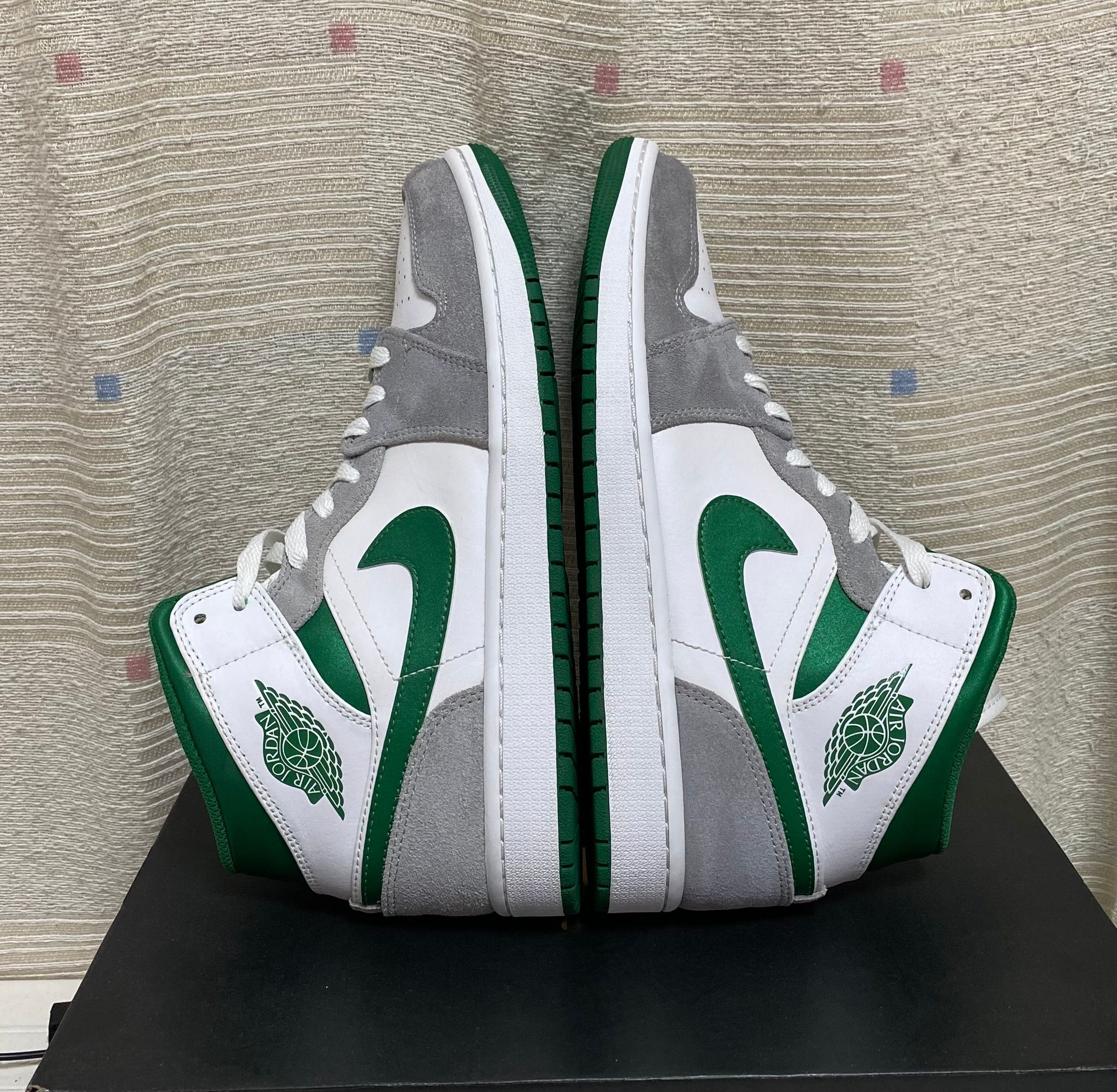 Nike Air Jordan 1 Mid "Green Grey White"