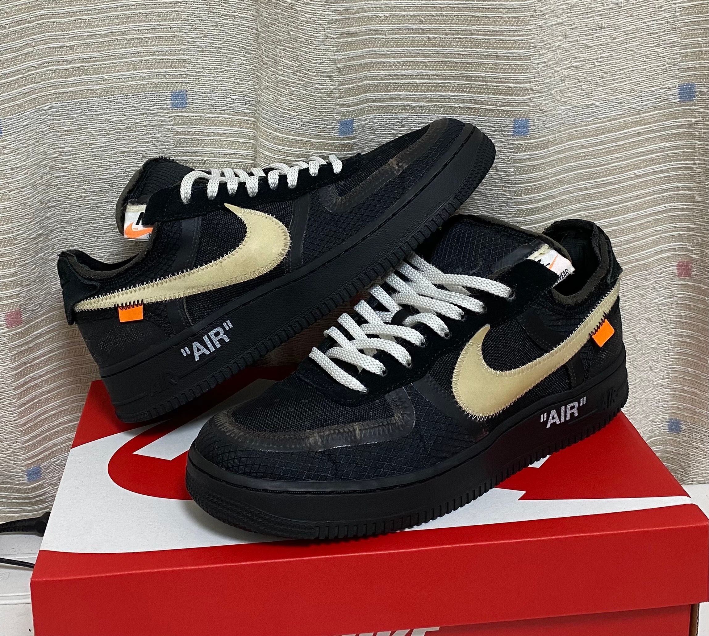 Off-White × Nike Air Force 1 Low "Black"