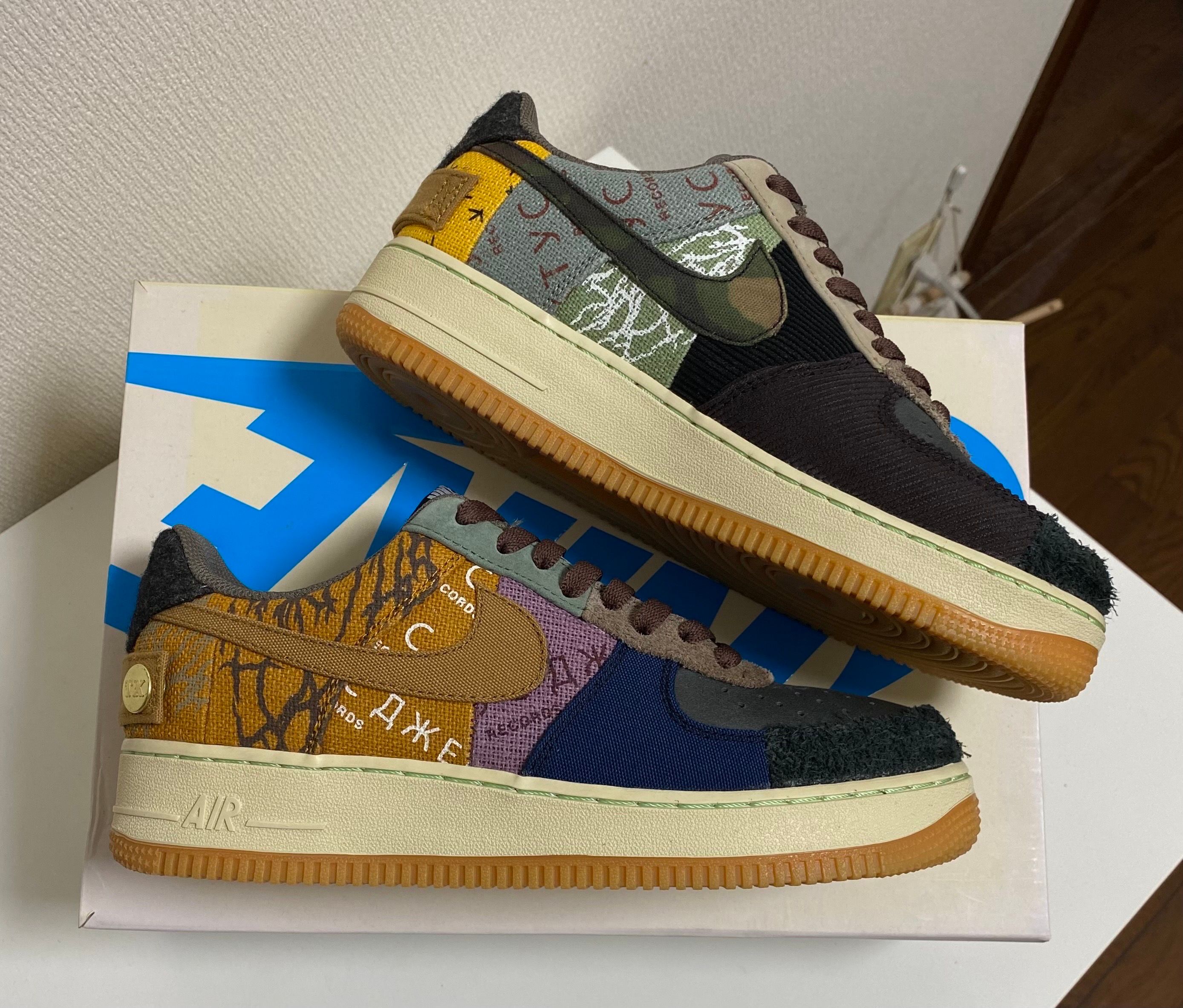 Travis Scott × Nike Air Force 1 Low Cactus Jack "Multi Color"