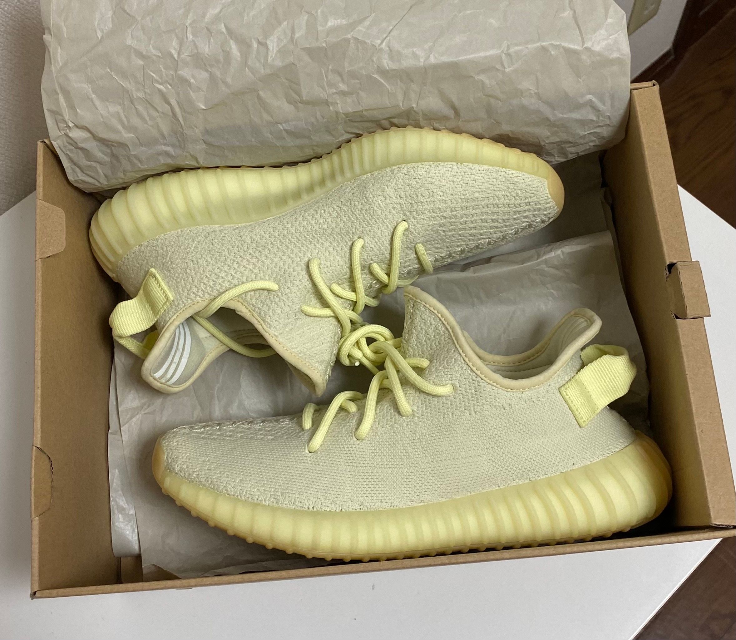 ADIDAS ORIGINALS YEEZY BOOST 350 V2 BUTTER