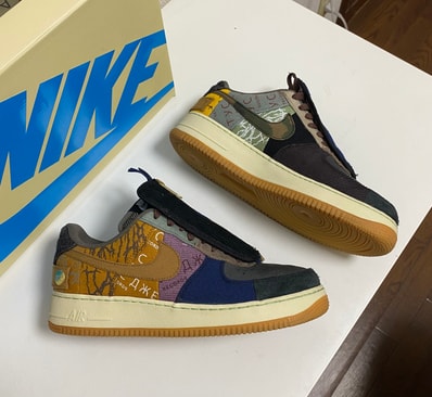 Travis Scott × Nike Air Force 1 Low Cactus Jack "Multi Color"