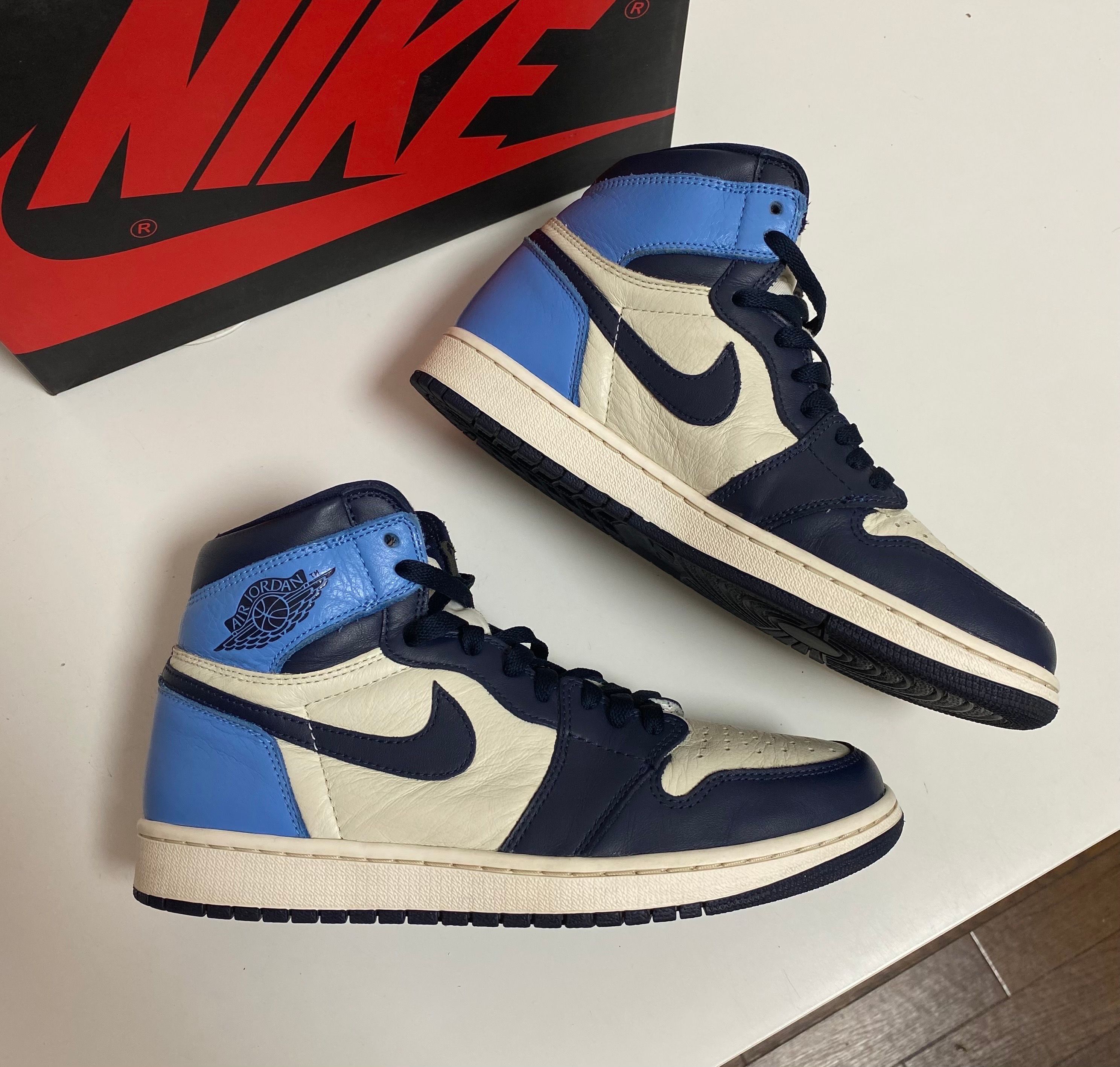 Nike Air Jordan 1 Retro High OG "Obsidian/University Blue"