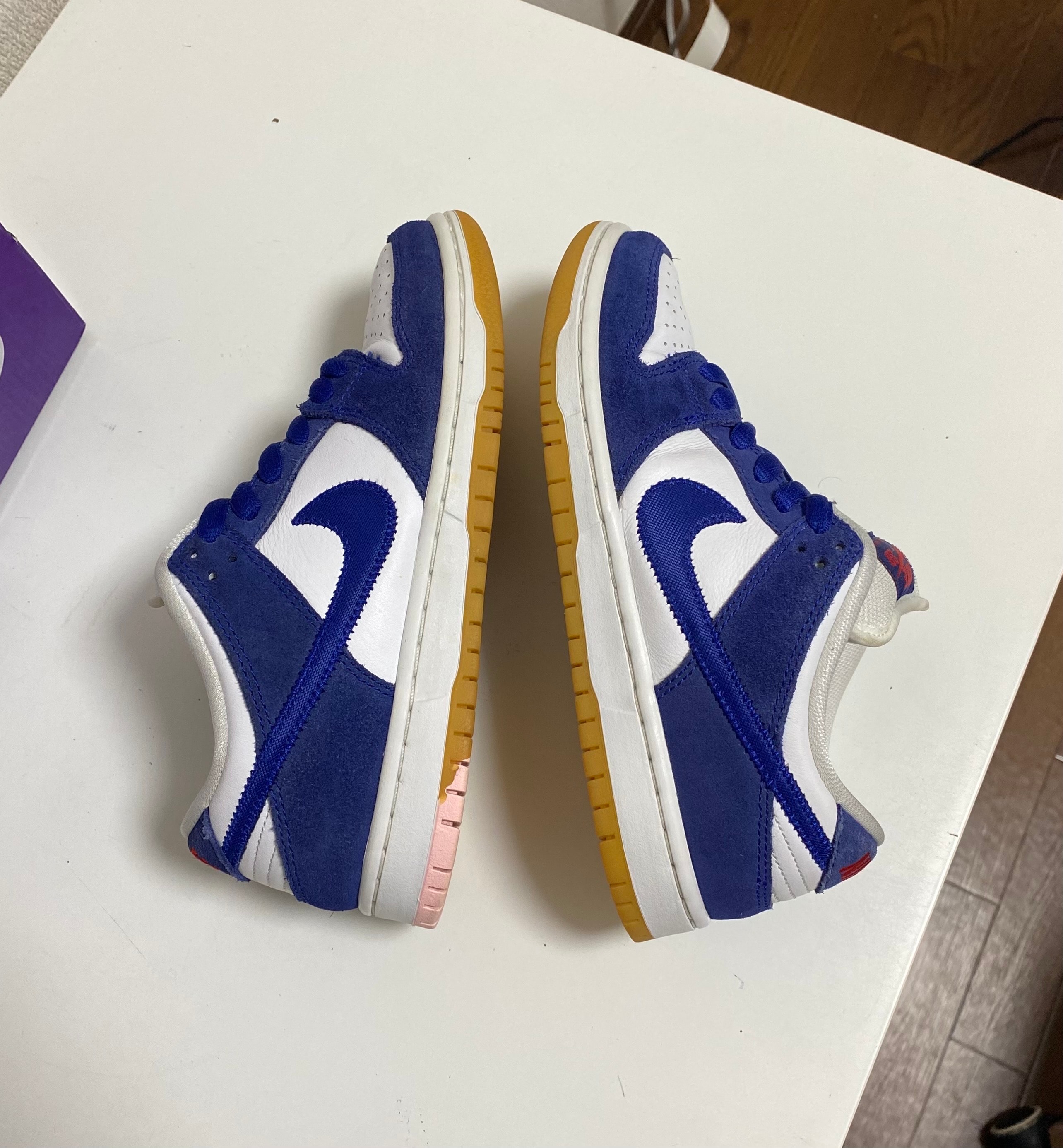 Nike SB Dunk Low "Los Angeles Dodgers/Deep Royal Blue"