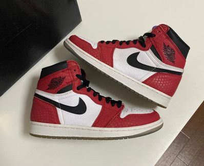 Spiderman × Nike Air Jordan 1 Origin Story "Gym Red/White/Photo Blue/Black"