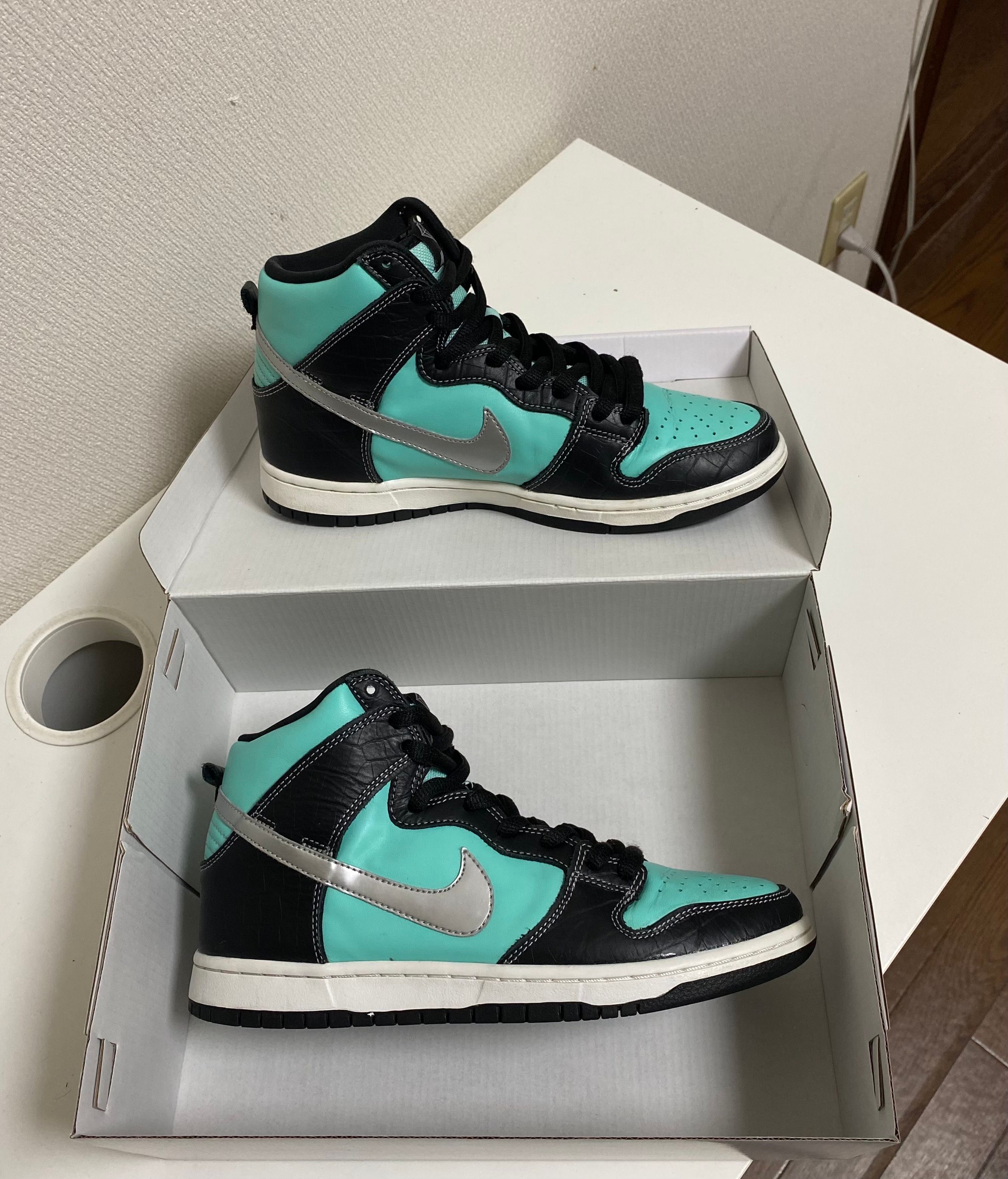 Diamond Supply × Nike SB Dunk High "Tiffany"