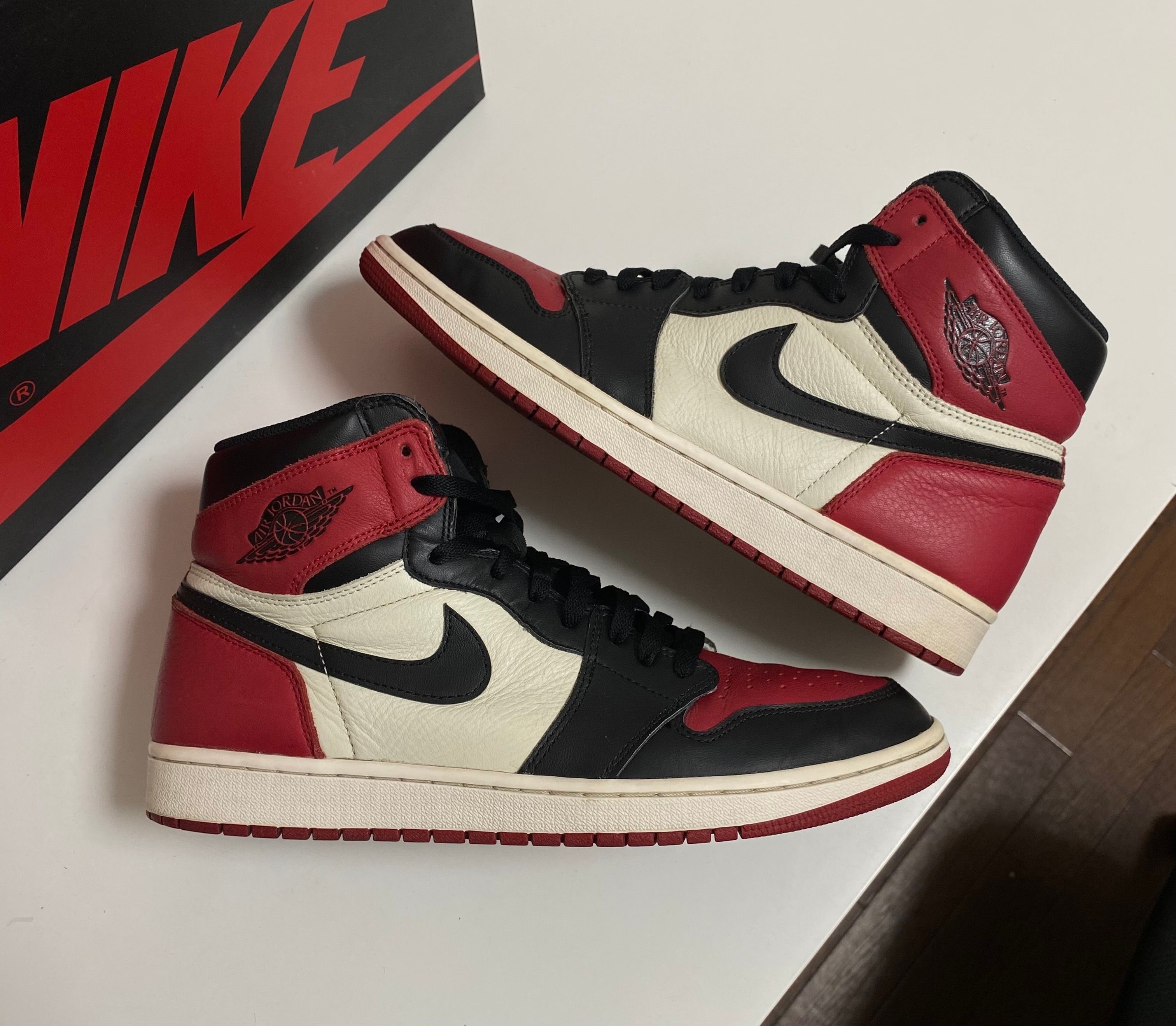 Nike Air Jordan 1 Retro High OG "Bred Toe"