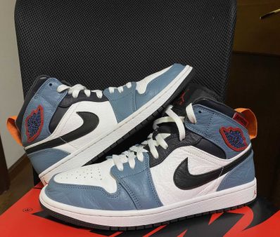 FACETASM × Nike Air Jordan 1 Mid "White/Navy"