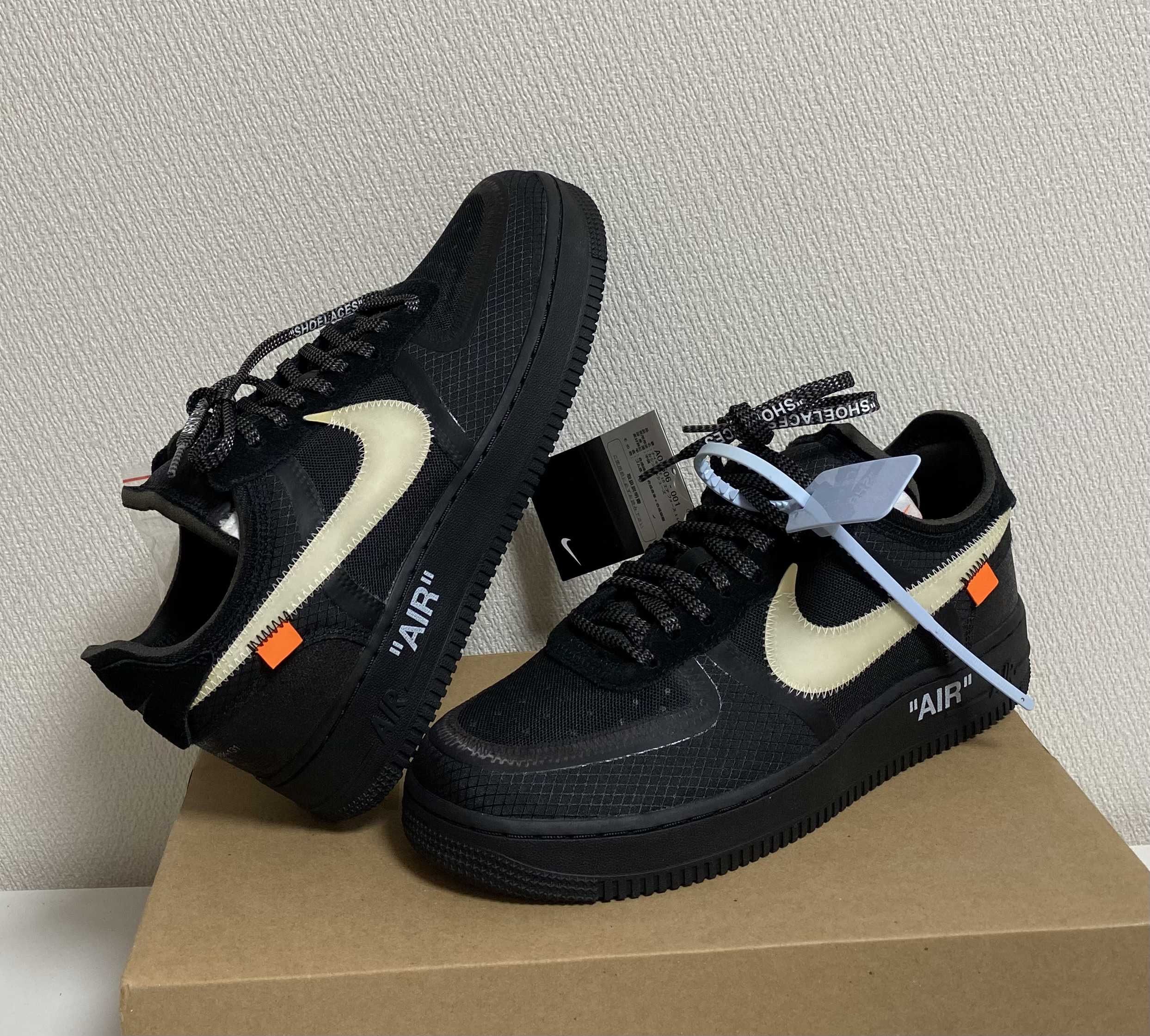 Off-White × Nike Air Force 1 Low "Black"