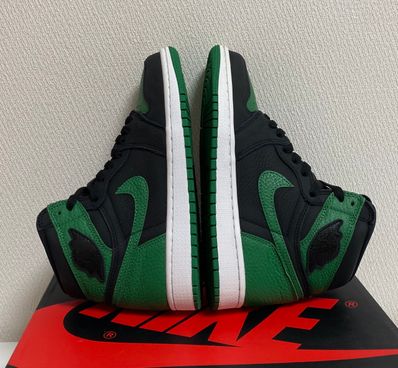 Nike Air Jordan 1 Retro High OG "Black/Pine Green" (2020)