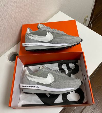 Fragment × sacai × Nike LD Waffle "Light Smoke Grey"