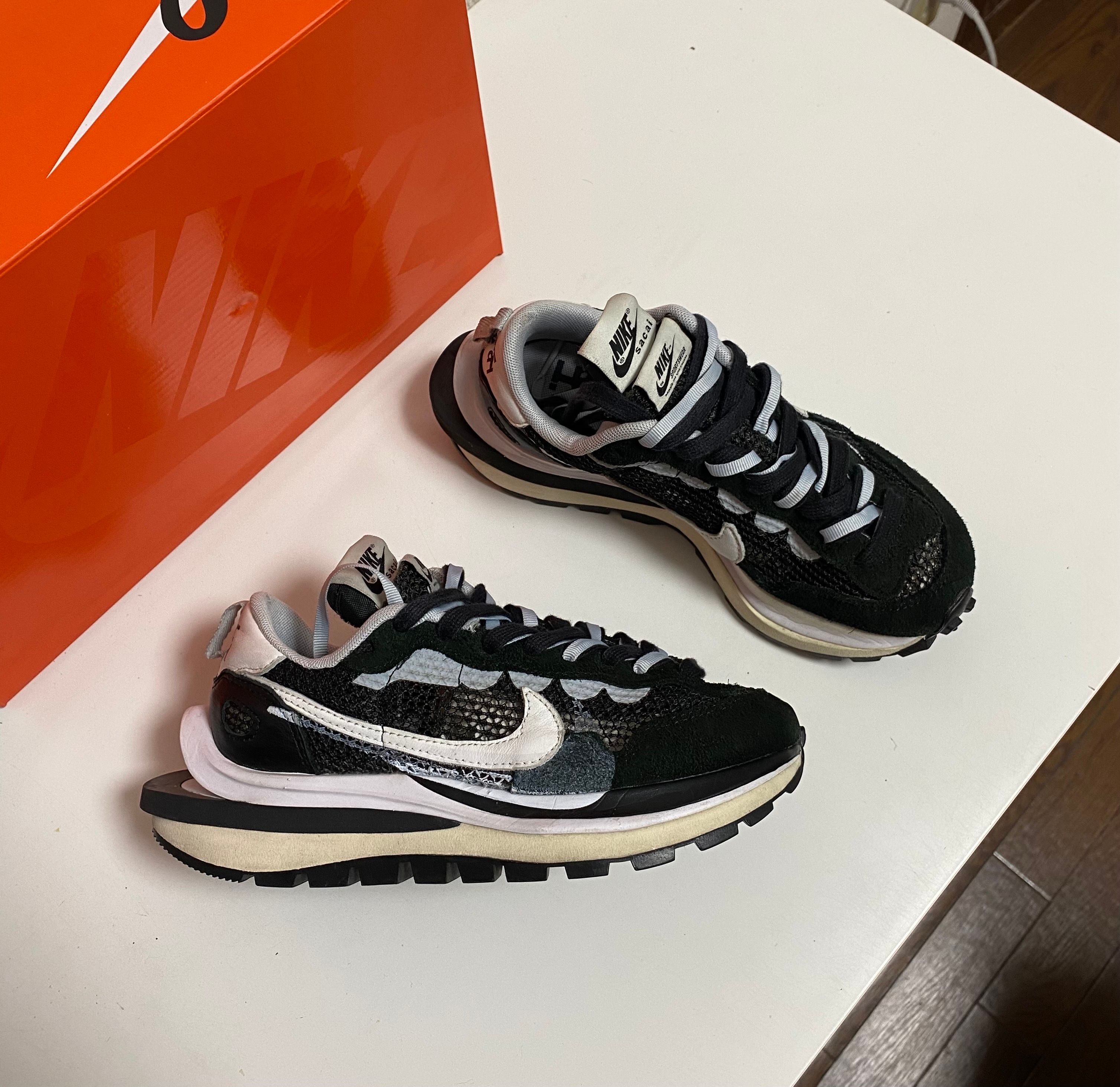 sacai × Nike Vapor Waffle "Black and White"