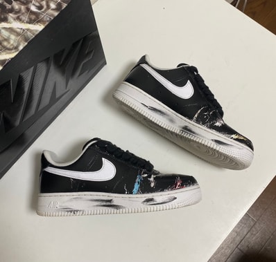 PEACEMINUSONE × Nike Air Force 1 Low Para Noise "Black" / G-DRAGON