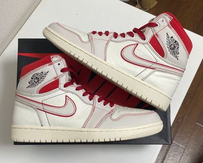 Nike Air Jordan 1 Retro High OG "Sail/University Red"