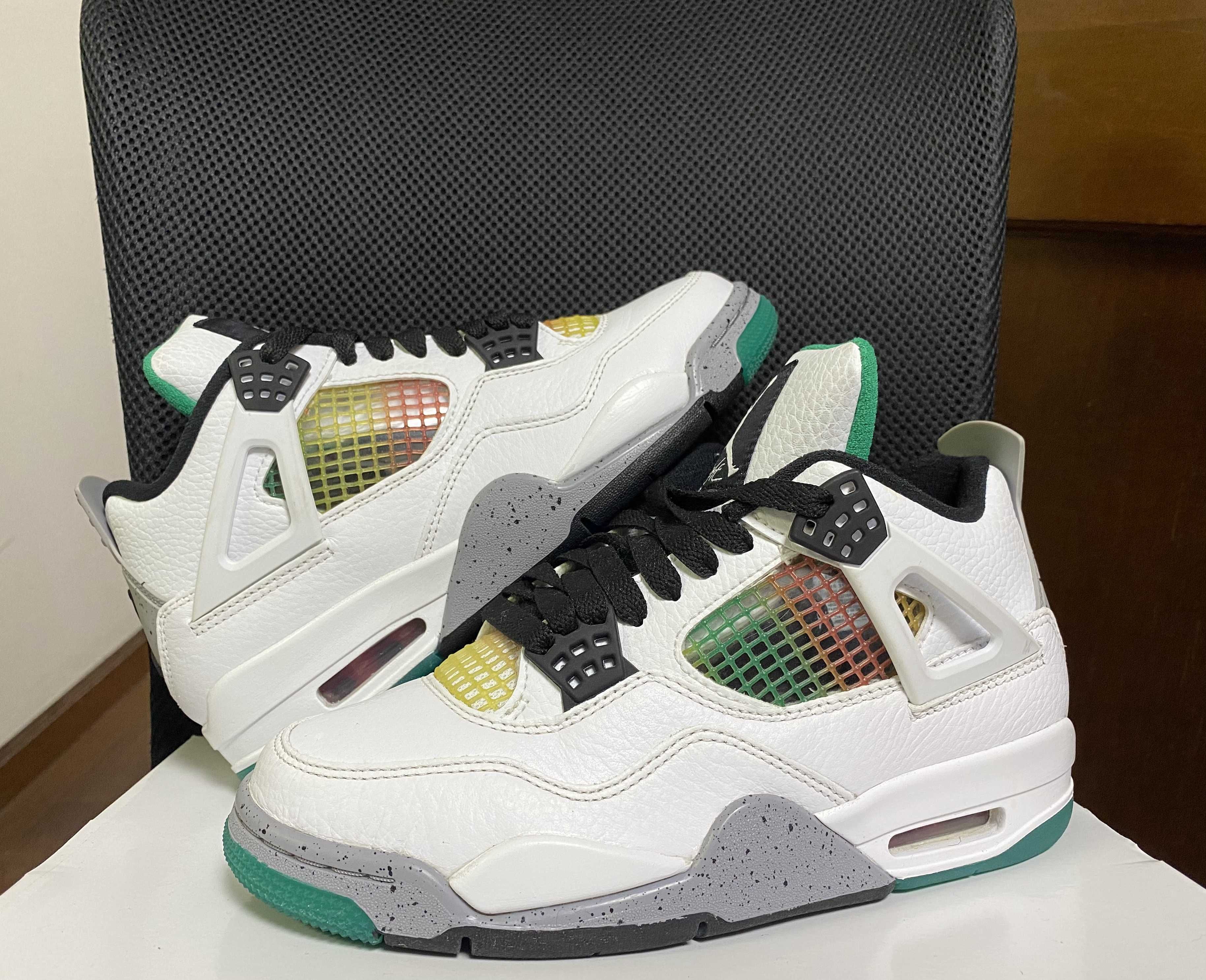 Nike Women's Air Jordan 4 "Lucid Green"