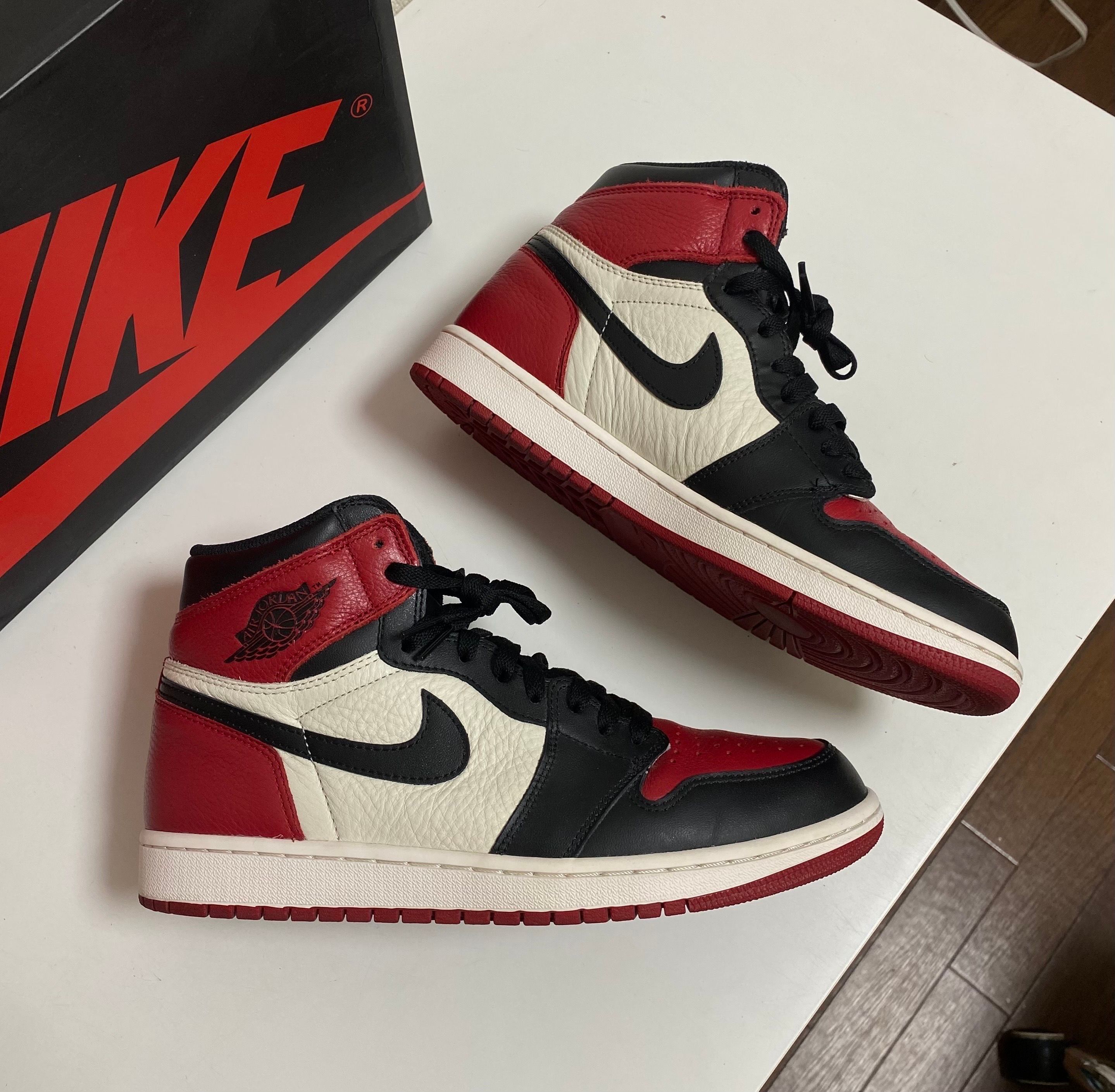 Nike Air Jordan 1 Retro High OG "Bred Toe"