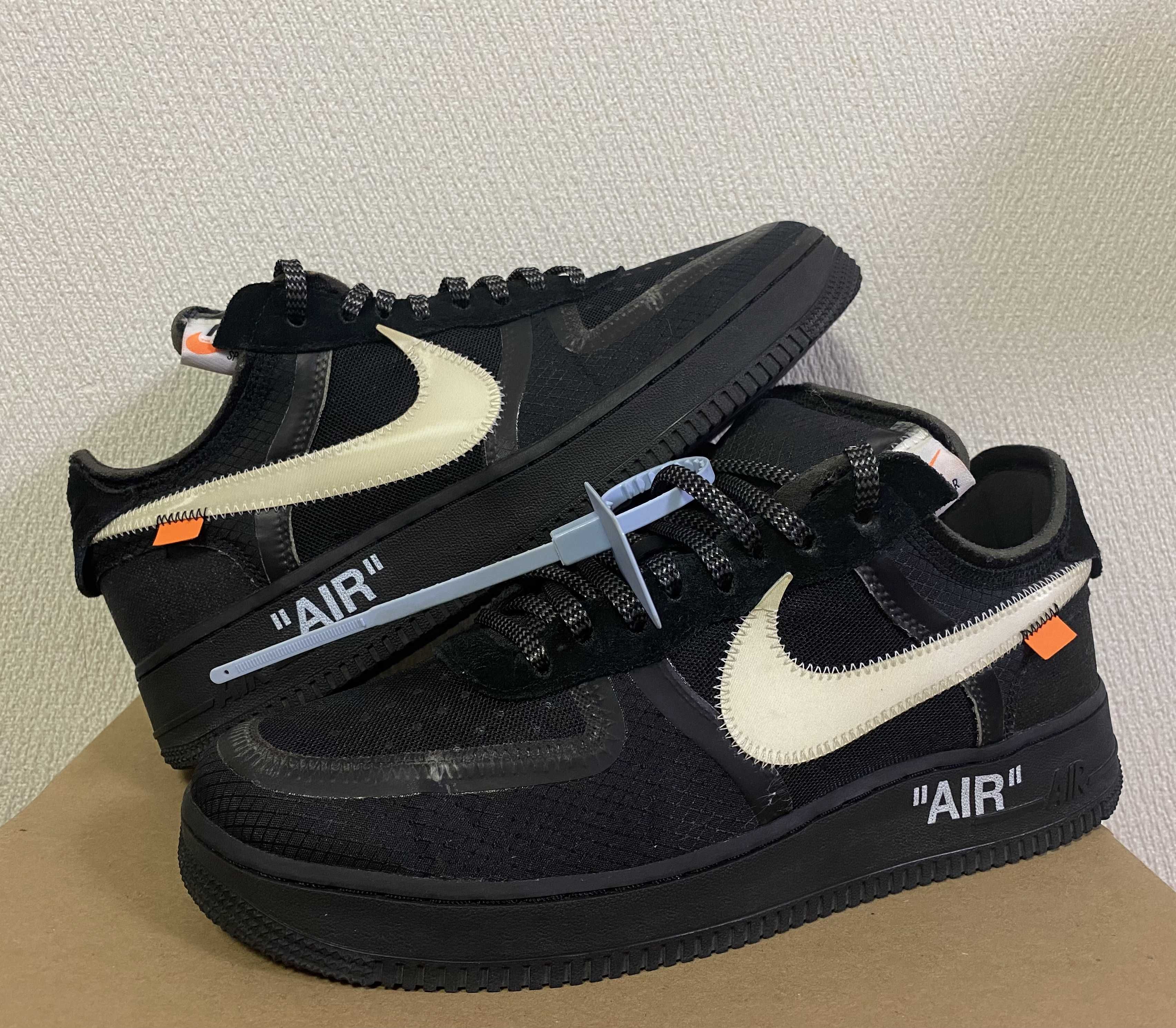 Off-White × Nike Air Force 1 Low "Black"
