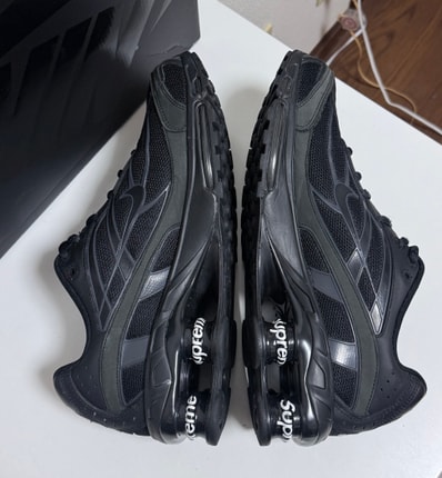 Supreme × Nike Shox Ride 2 "Black/Black-White"