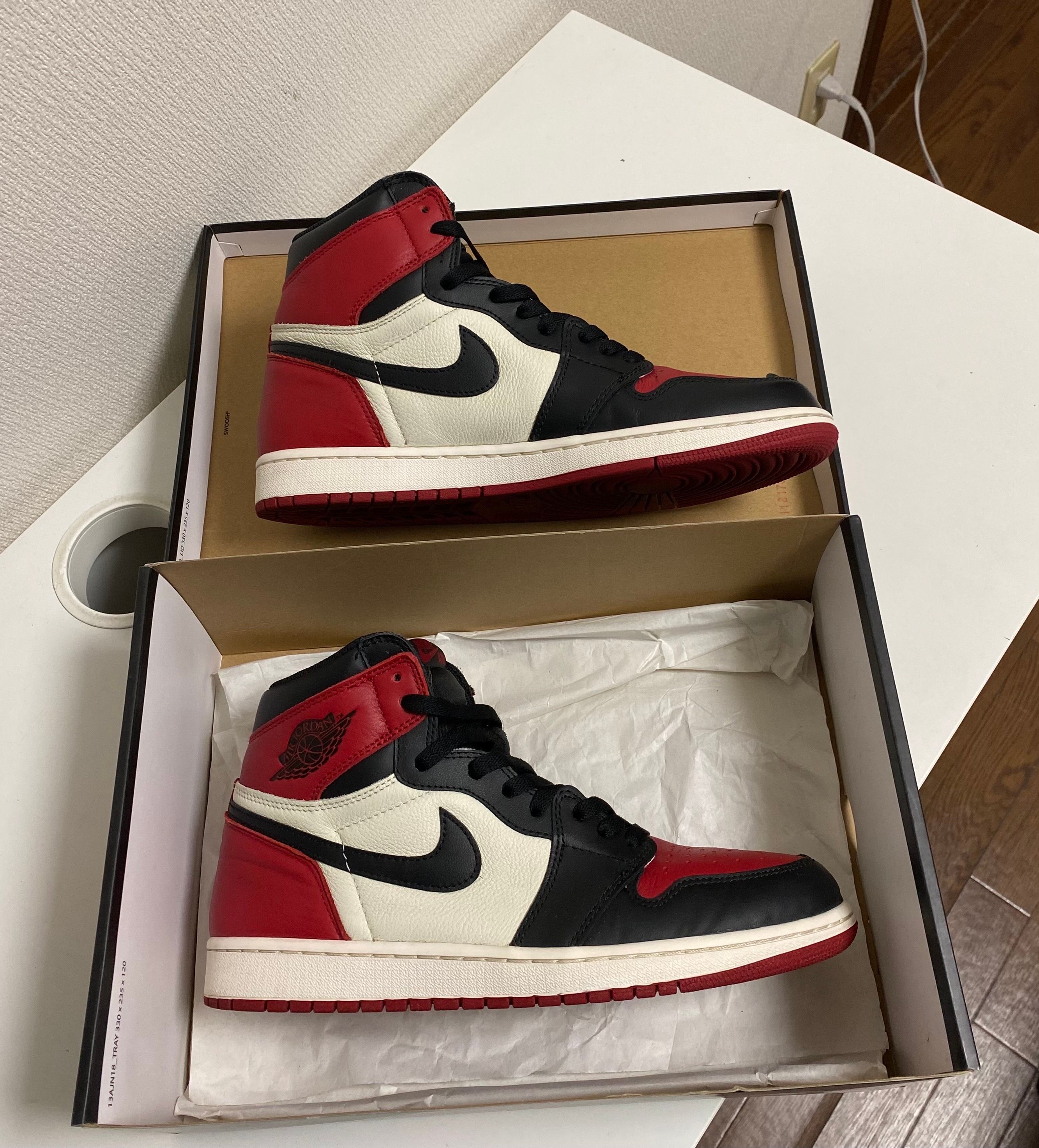 Nike Air Jordan 1 Retro High OG "Bred Toe"