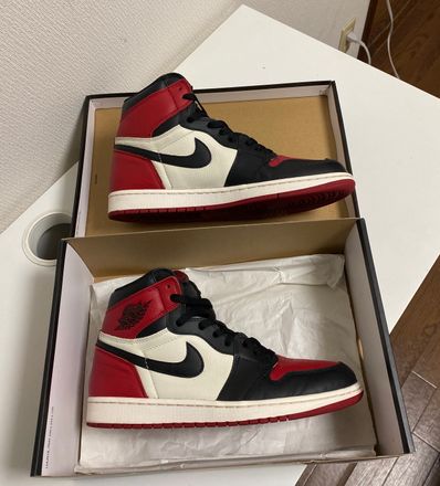 Nike Air Jordan 1 Retro High OG "Bred Toe"