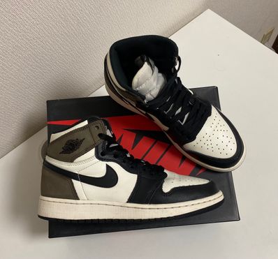 Nike GS Air Jordan 1 High OG "Sail/Dark Mocha/Black"