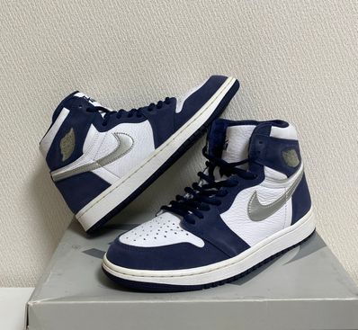 Nike Air Jordan 1 High OG CO.JP "White/Midnight Navy" (2020)(ブリーフケースなし)