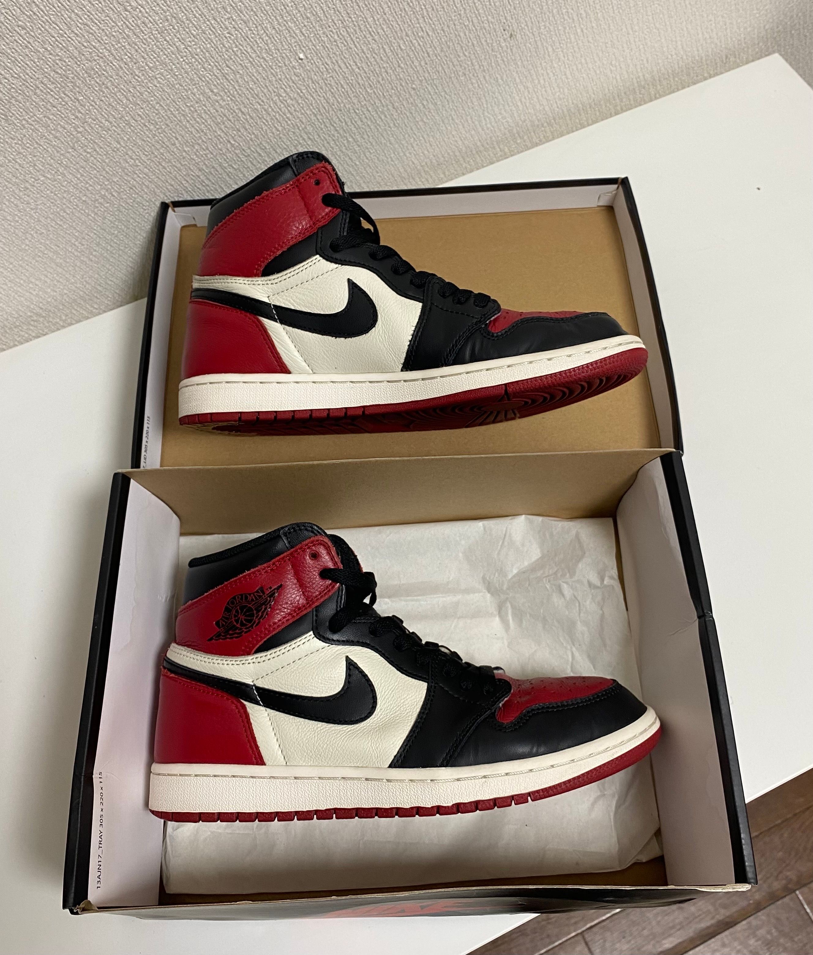 Nike Air Jordan 1 Retro High OG "Bred Toe"