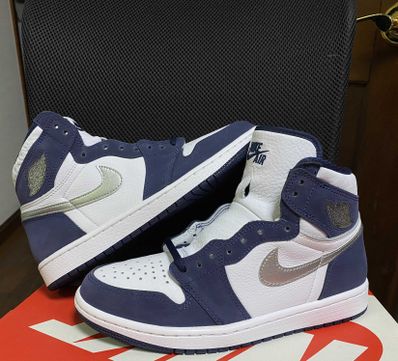 Nike Air Jordan 1 High OG CO.JP "White/Midnight Navy" (2020)(ブリーフケースなし)