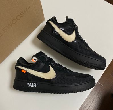 Off-White × Nike Air Force 1 Low "Black"