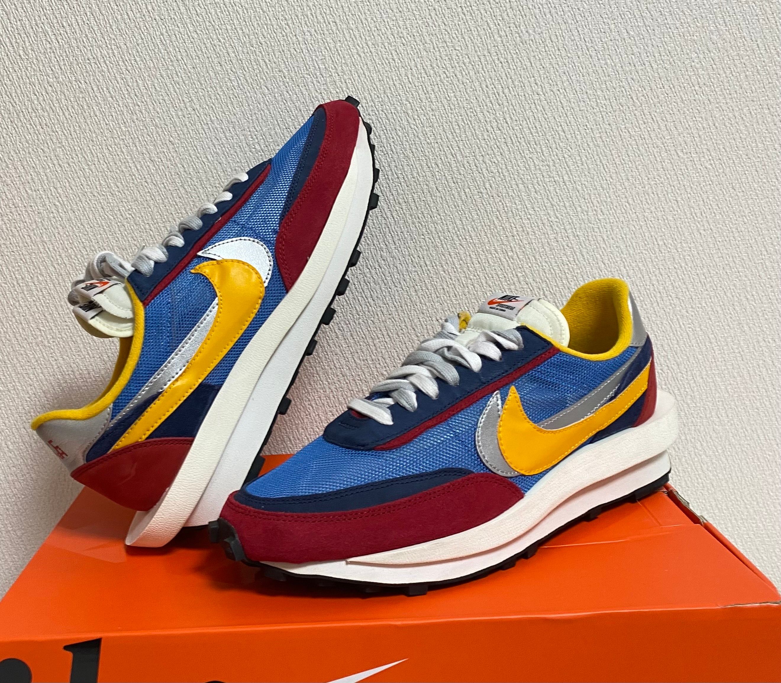 sacai × Nike LDV Waffle "Red/Blue"