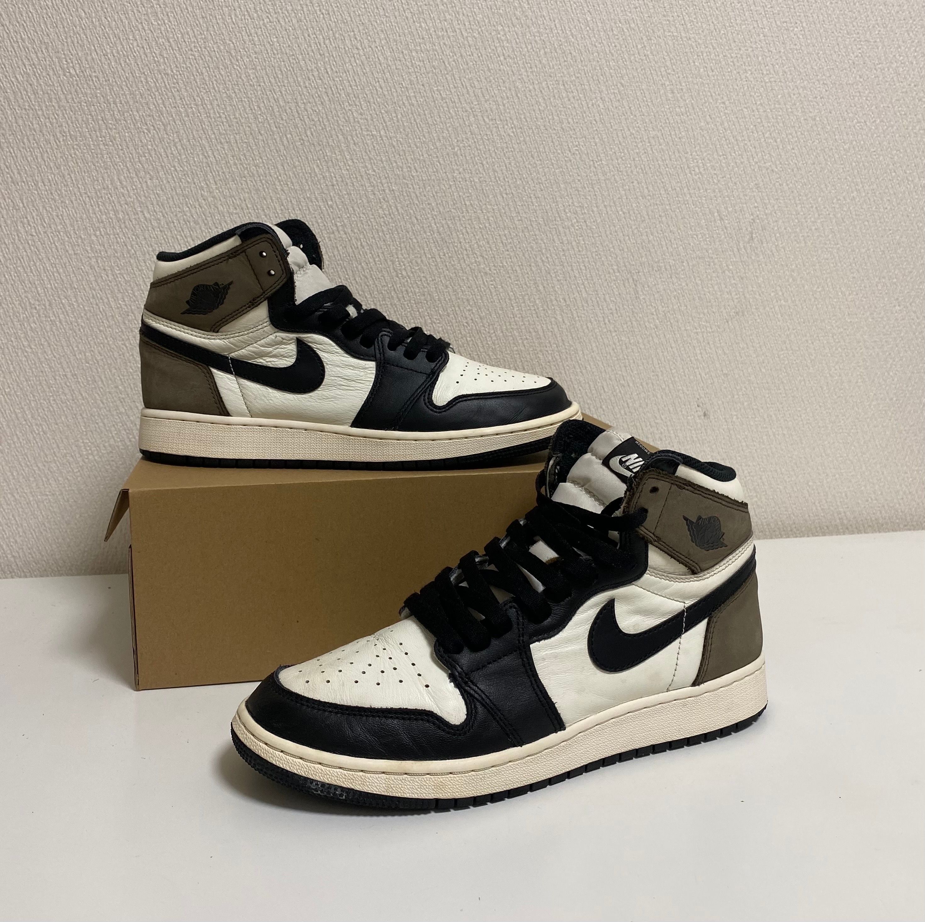 Nike GS Air Jordan 1 High OG "Sail/Dark Mocha/Black"