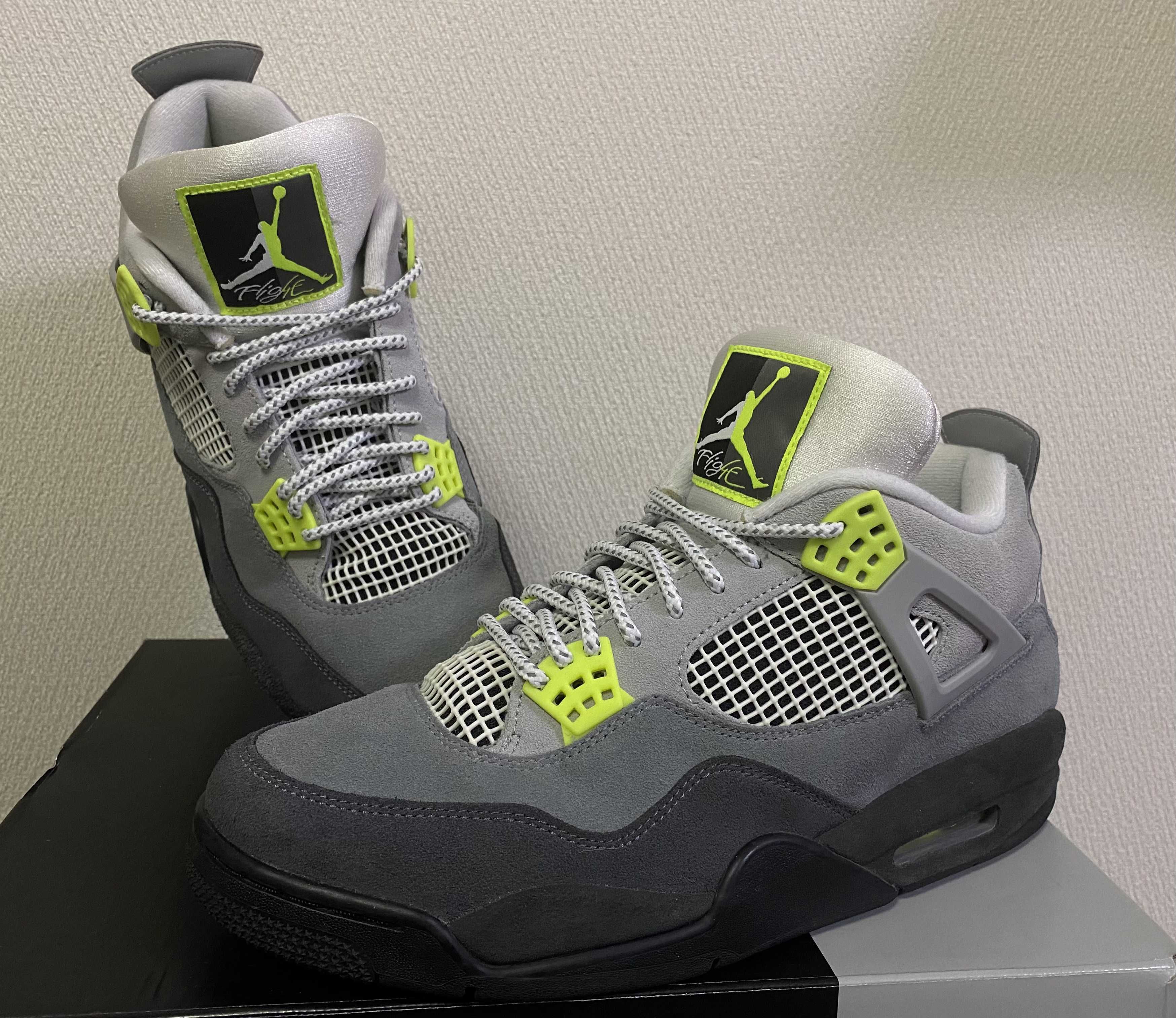 NIKE AIR JORDAN 4 RETRO LE "NEON"