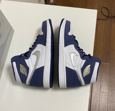 Nike Air Jordan 1 High OG CO.JP "White/Midnight Navy" (2020)(ブリーフケースなし)