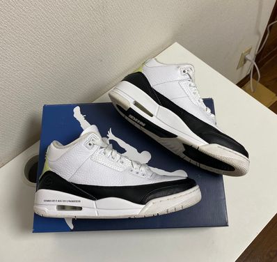 Fragment × Nike Air Jordan 3 "White/Black"