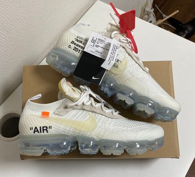 Adidas vapormax top off white