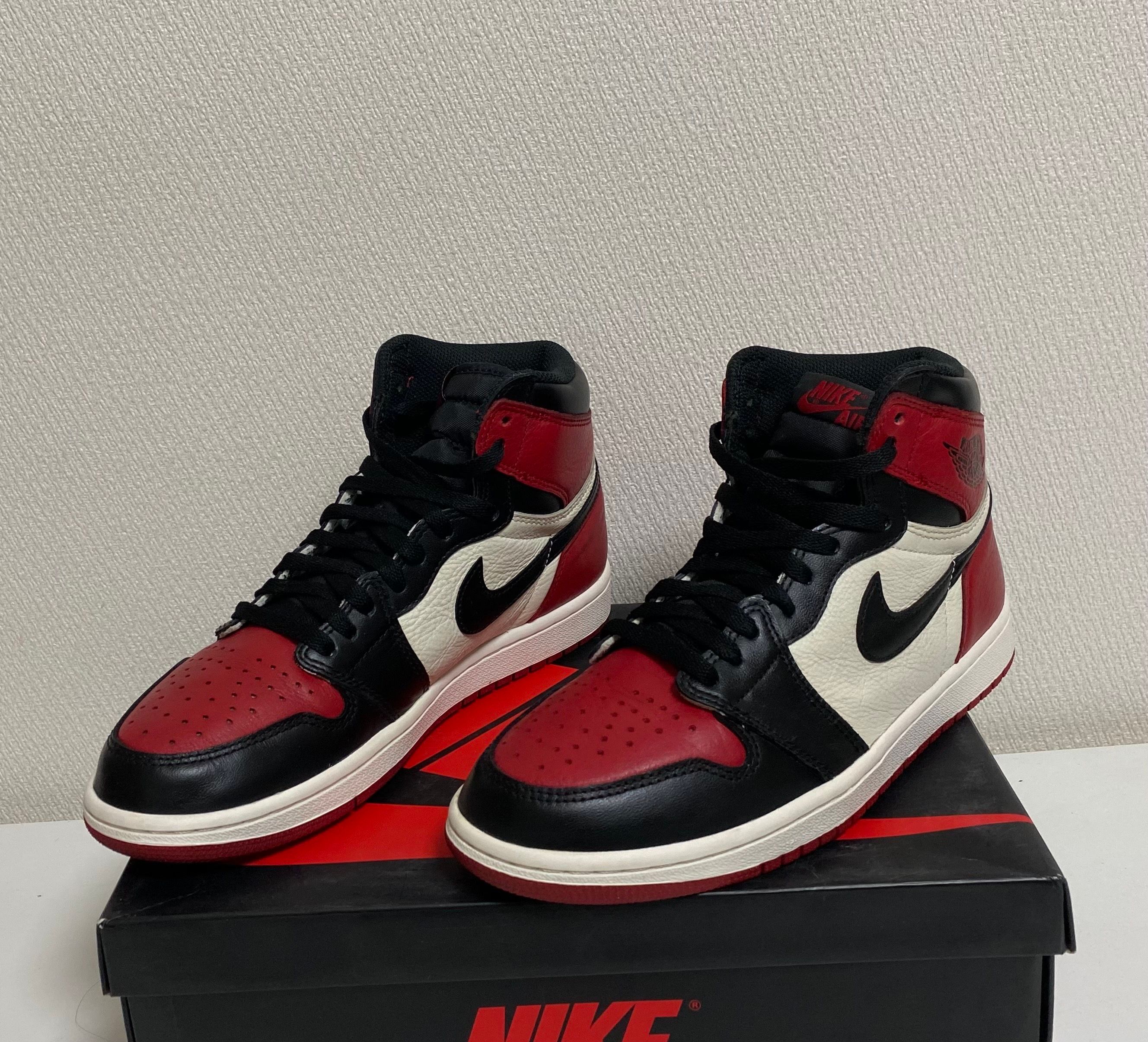 Nike Air Jordan 1 Retro High OG "Bred Toe"