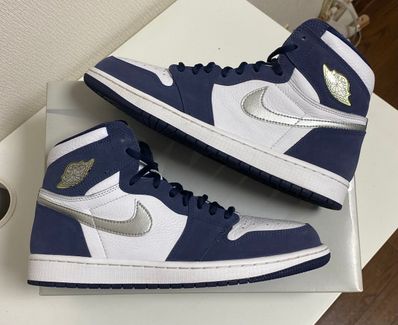 Nike Air Jordan 1 High OG CO.JP "White/Midnight Navy" (2020)(ブリーフケースなし)