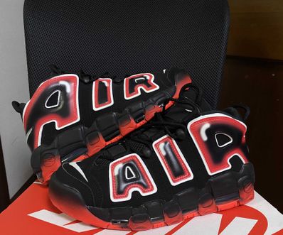 NIKE AIR MORE UPTEMPO "LASER CRIMSON"