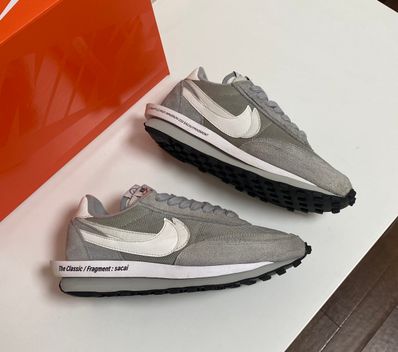 Fragment × sacai × Nike LD Waffle "Light Smoke Grey"