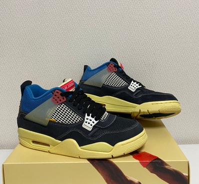 UNION × NIKE AIR JORDAN 4 "OFF NOIR"