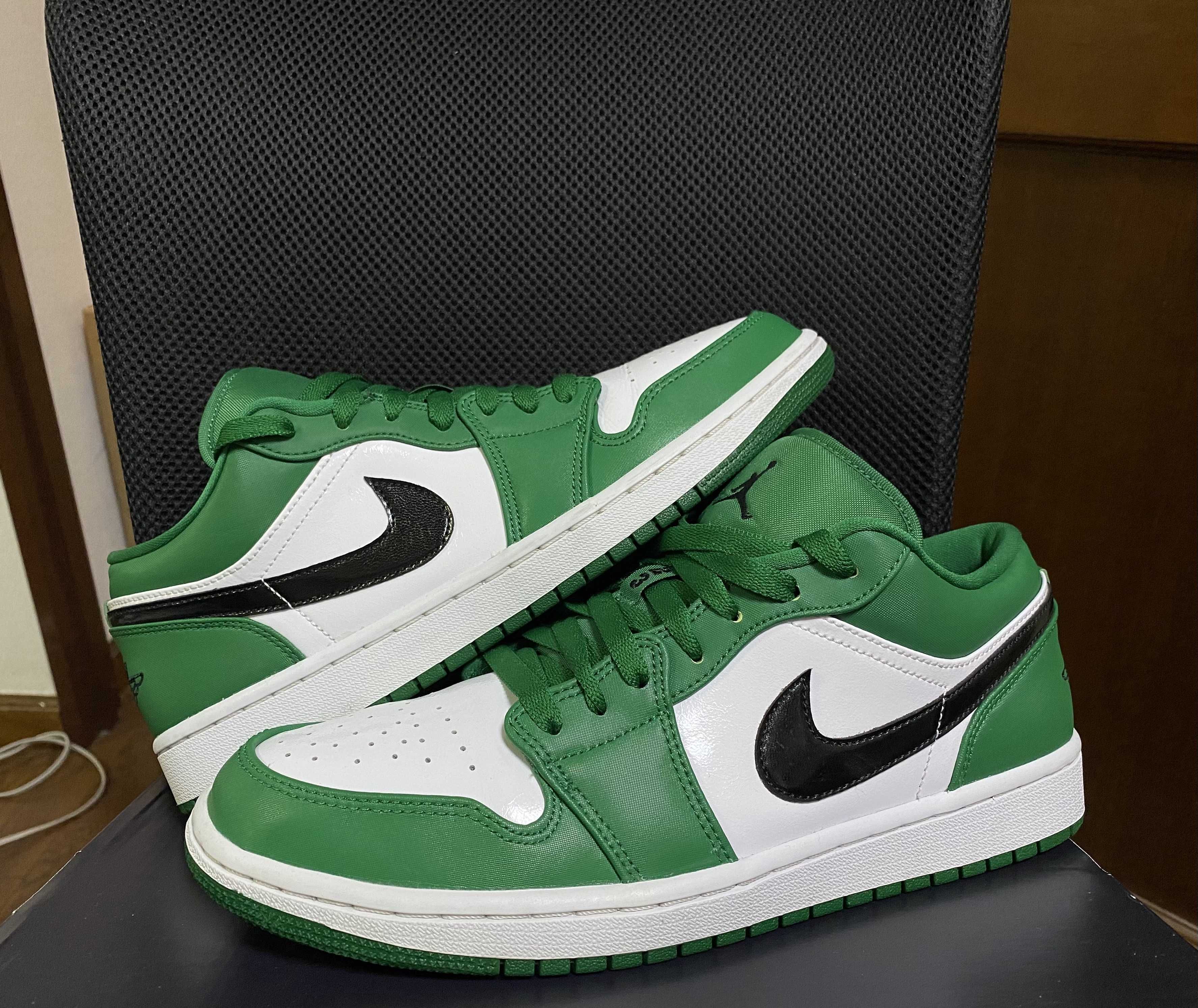 Nike Air Jordan 1 Low "Pine Green/White"