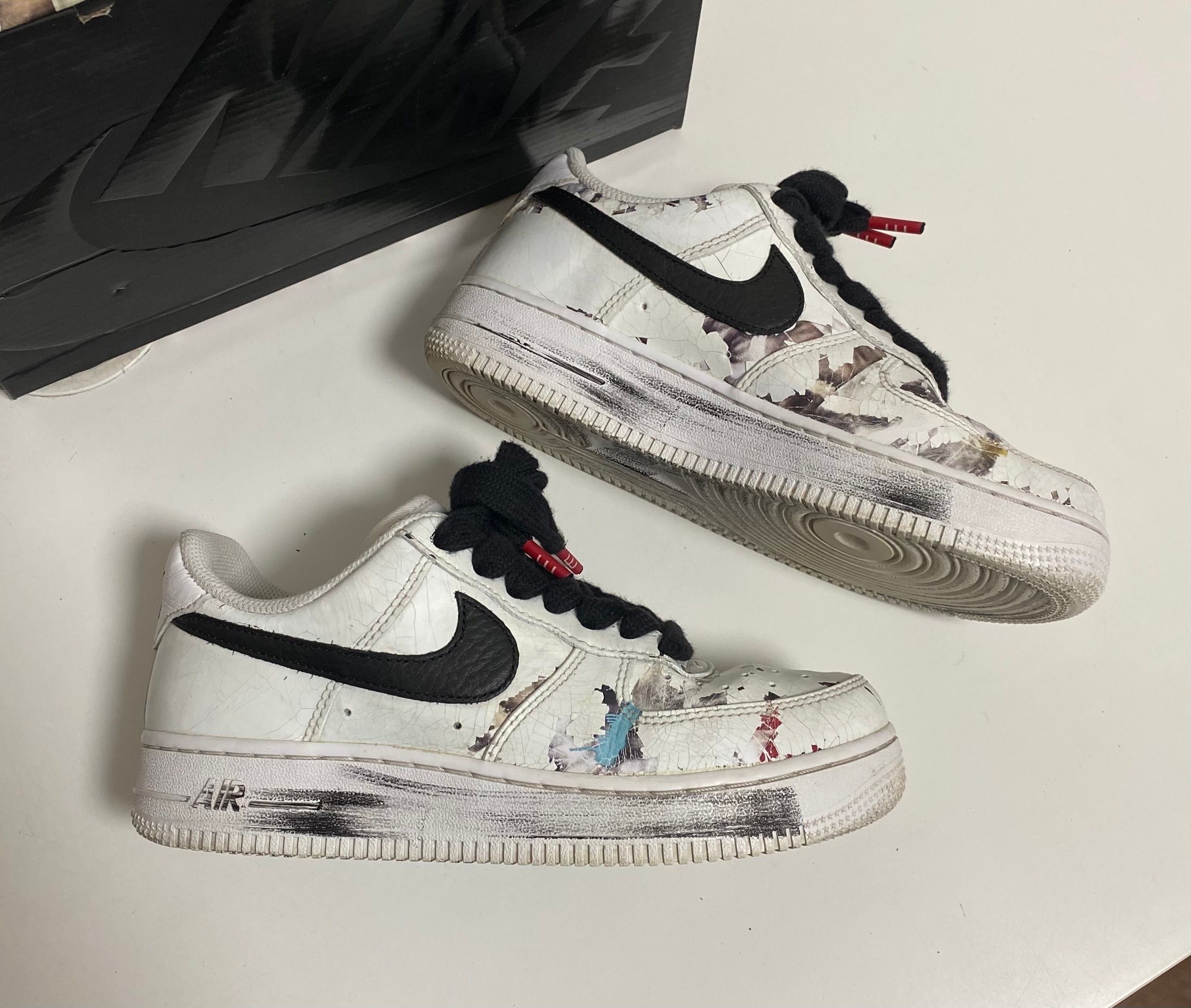 PEACEMINUSONE × Nike Air Force 1 Low "Para-noise/White/Black" / G-DRAGON