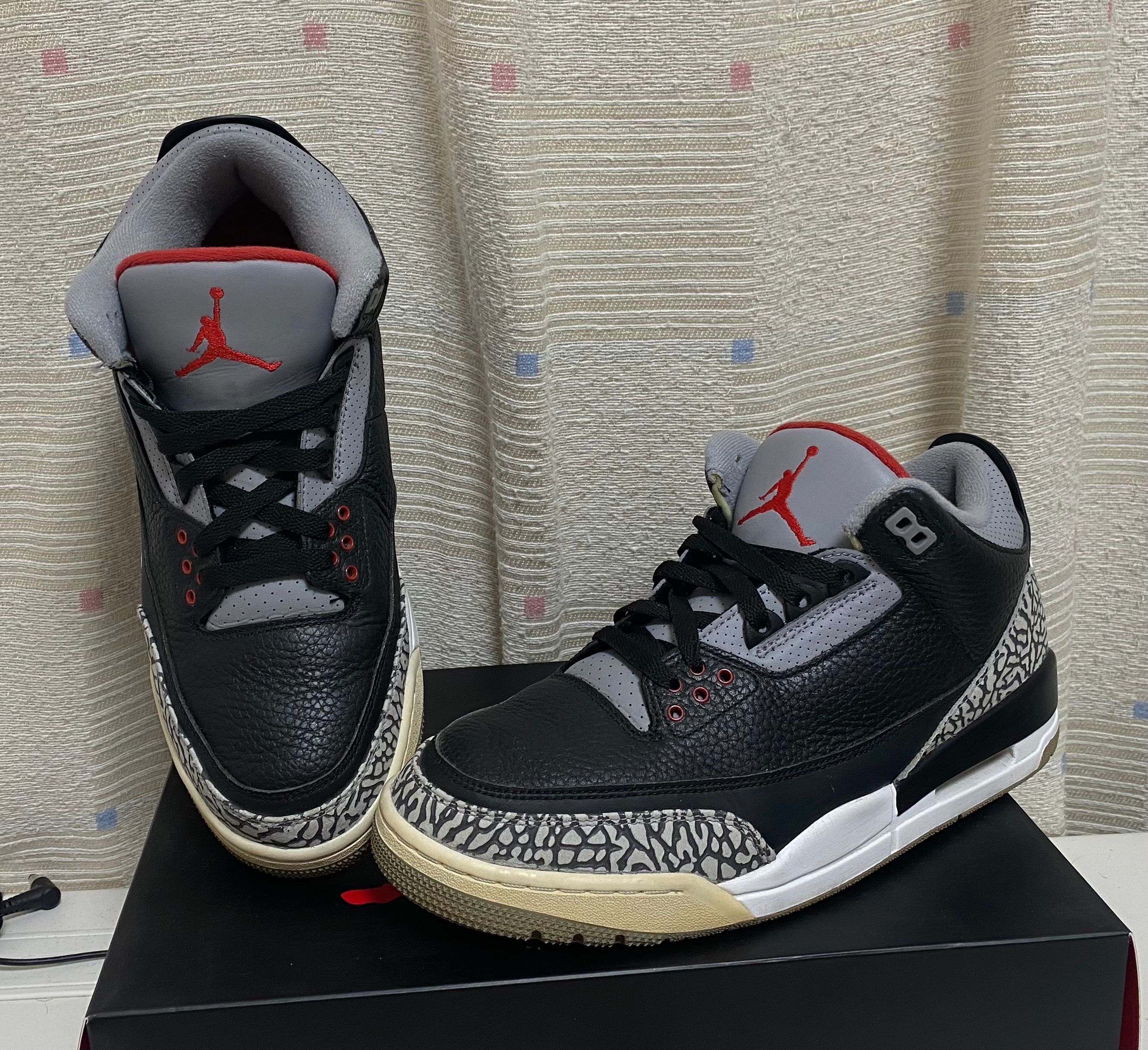 Nike Air Jordan 3 Retro OG "Black Cement" (2018)