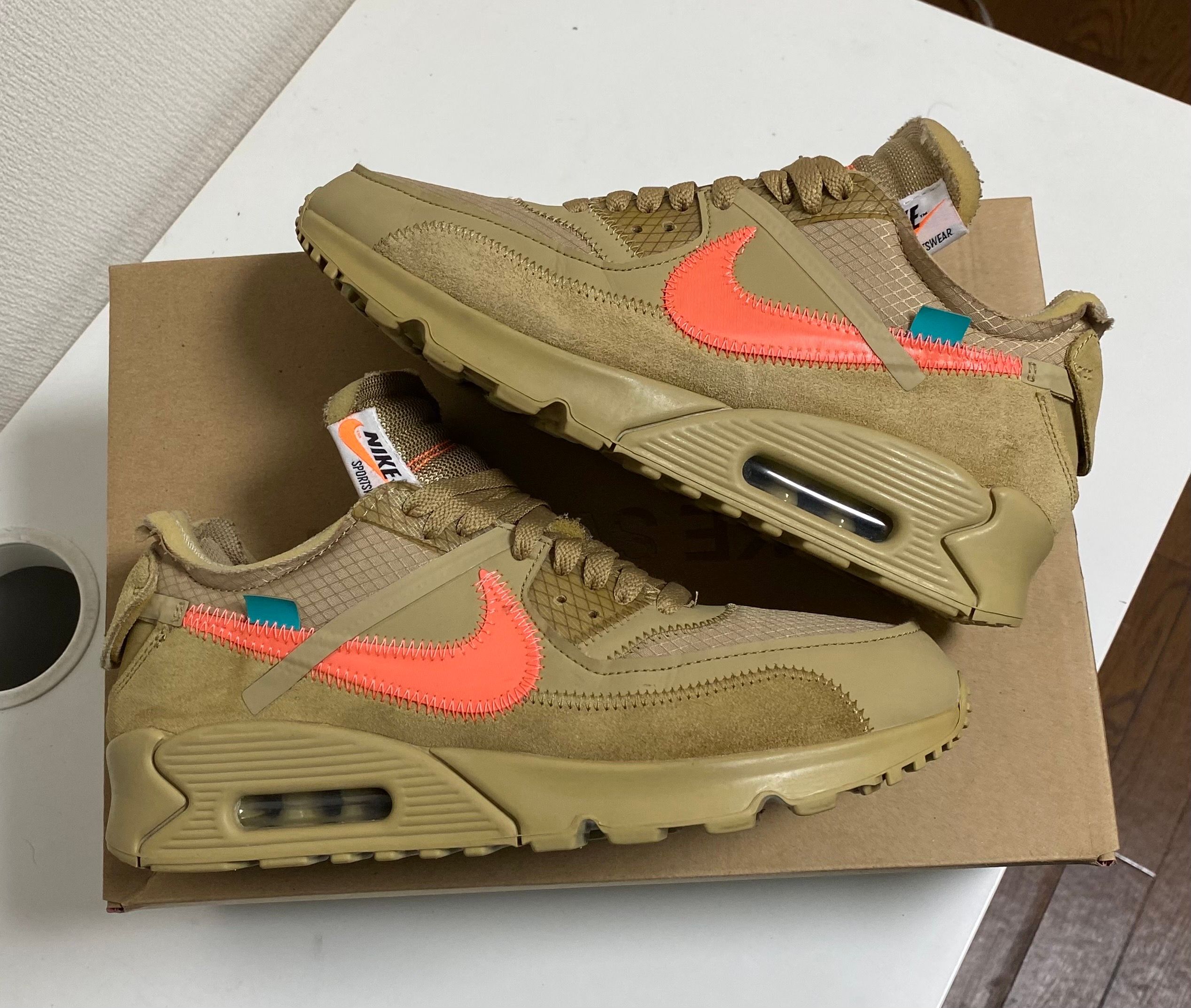 Off-White × Nike Air Max 90 "Desert Ore"