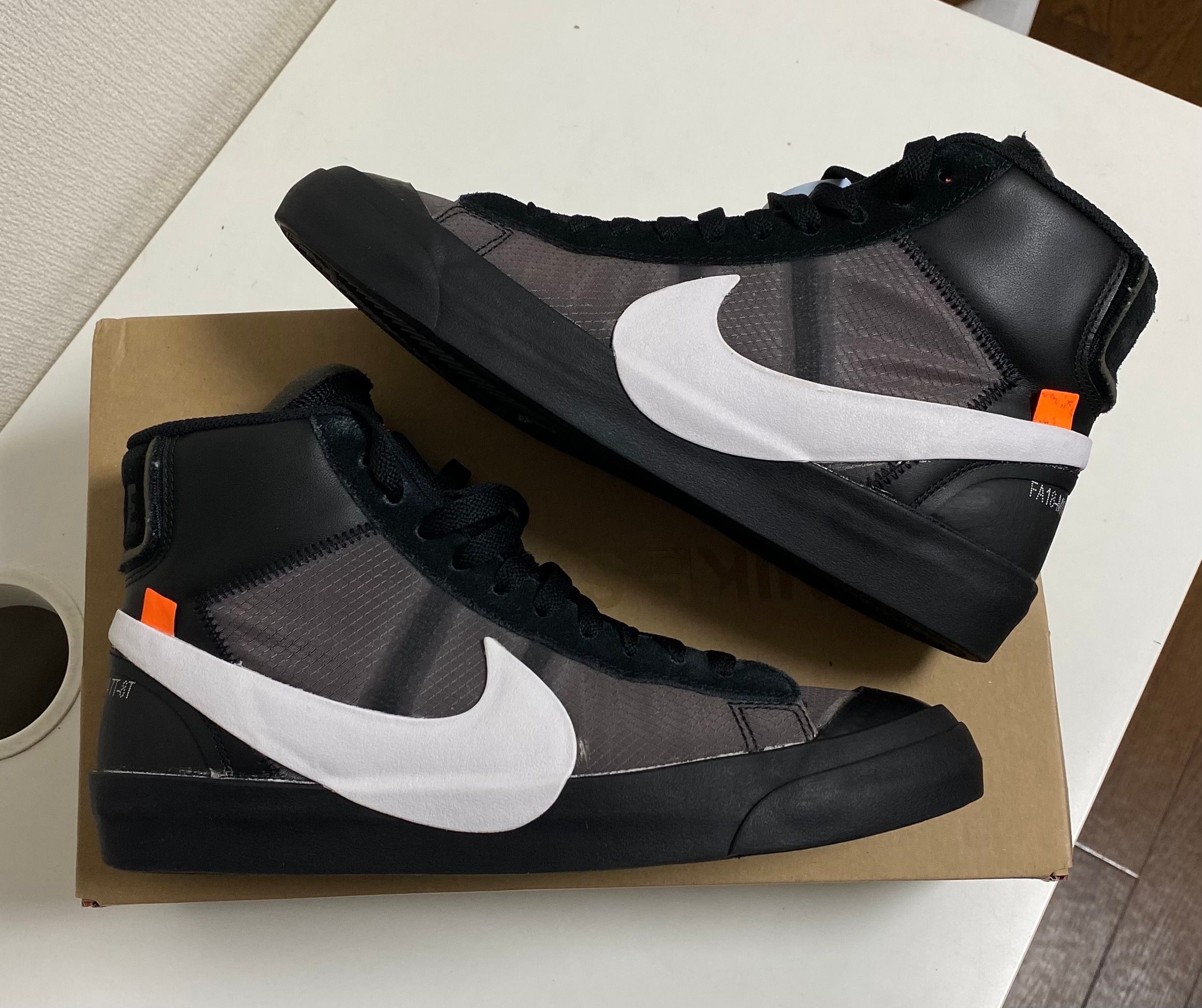 Off-White × Nike Blazer Studio Mid "Grim Reaper"