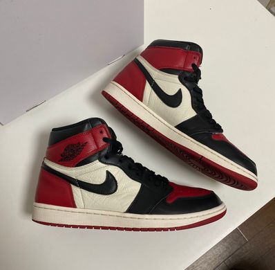 Nike Air Jordan 1 Retro High OG "Bred Toe"